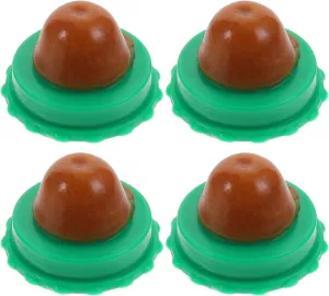 Cat Catnip Ball Natural Licking Edible Wall Stick on Cat Licker Toy Treats Vitamin Catnip Pudding Healthy Pet Lollipop Help Digestion 4PCS