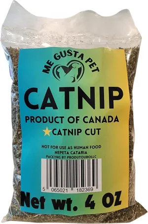 Catnip Cat Nip Blend | Premium Canadian Catnip Bulk Strong Cat Nip for Cats | Cat Nip Treats | All-Natural Cat Nip | Catnip Bag | Catnip Kitty Safe | Catnip Refill for Catnip Toys 4 Ounce