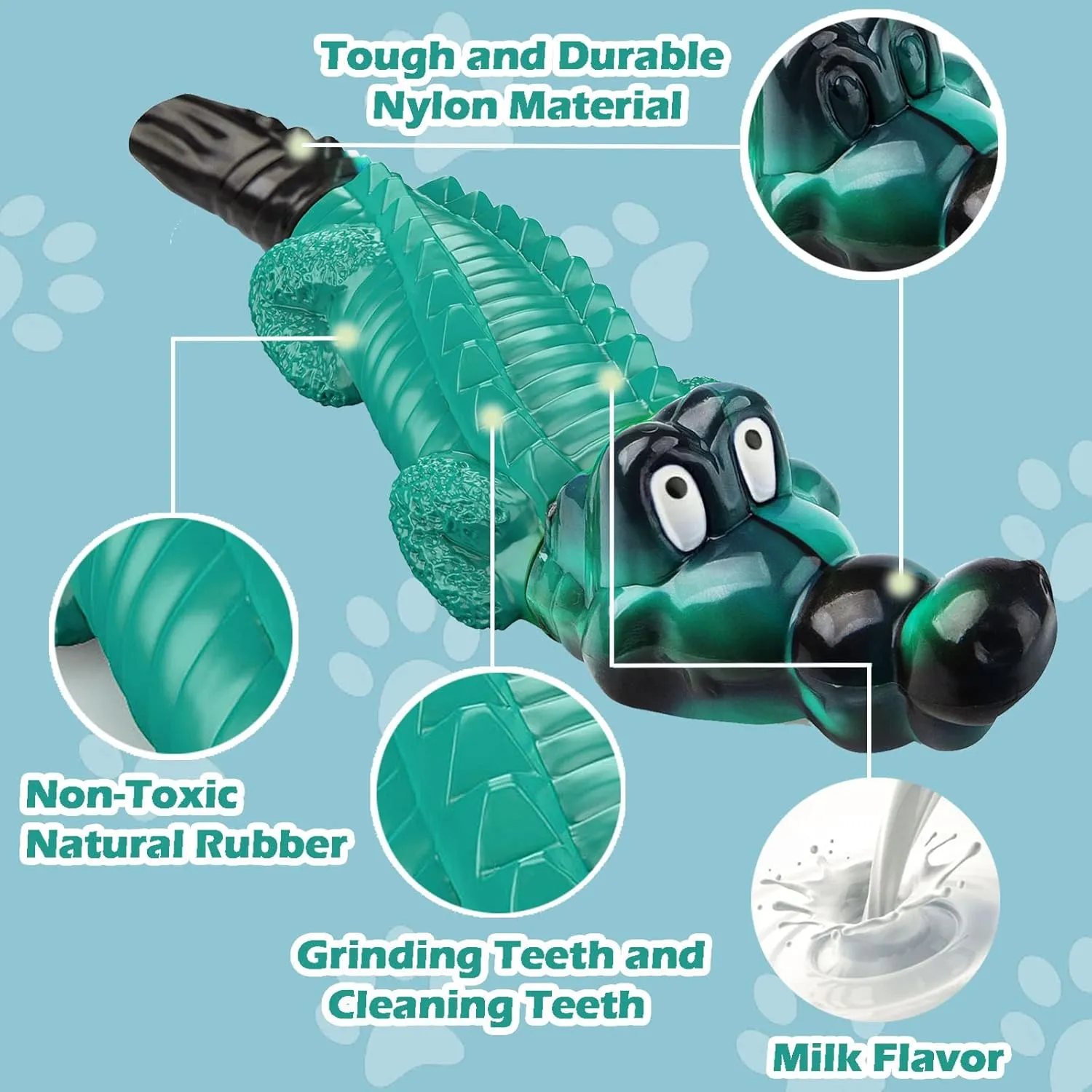 Dog Toys for Aggresive ChewersTough Dog Toys for Large Dogs - Indestructible Dog Toy- Heavy Duty Dog Toys for Small/Medium/Large Dogs Breed to Keep Them Busy