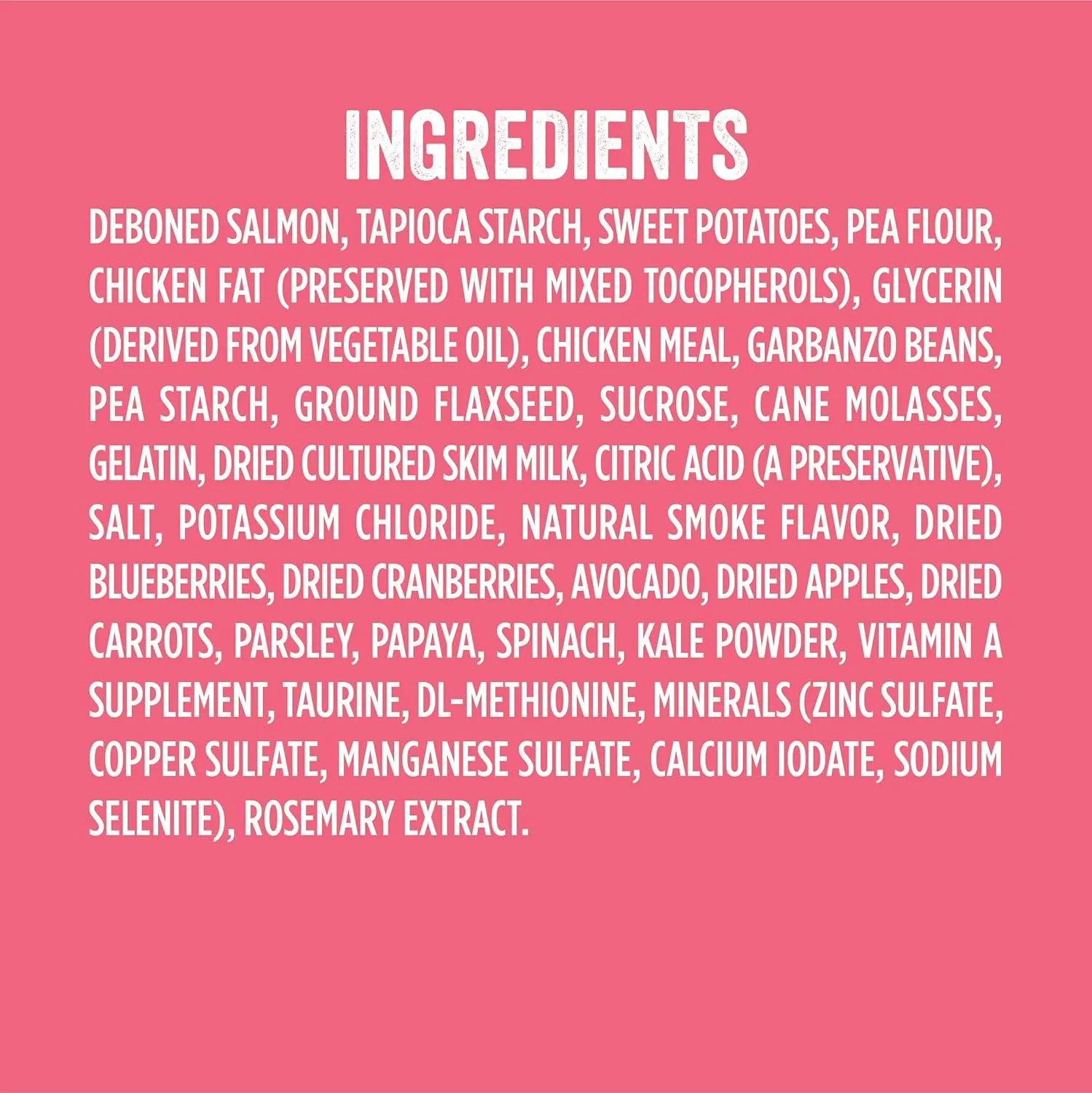 Evolve Grain Free Deboned Salmon and Sweet Potato Jerky Bites Dog Treats, 25oz