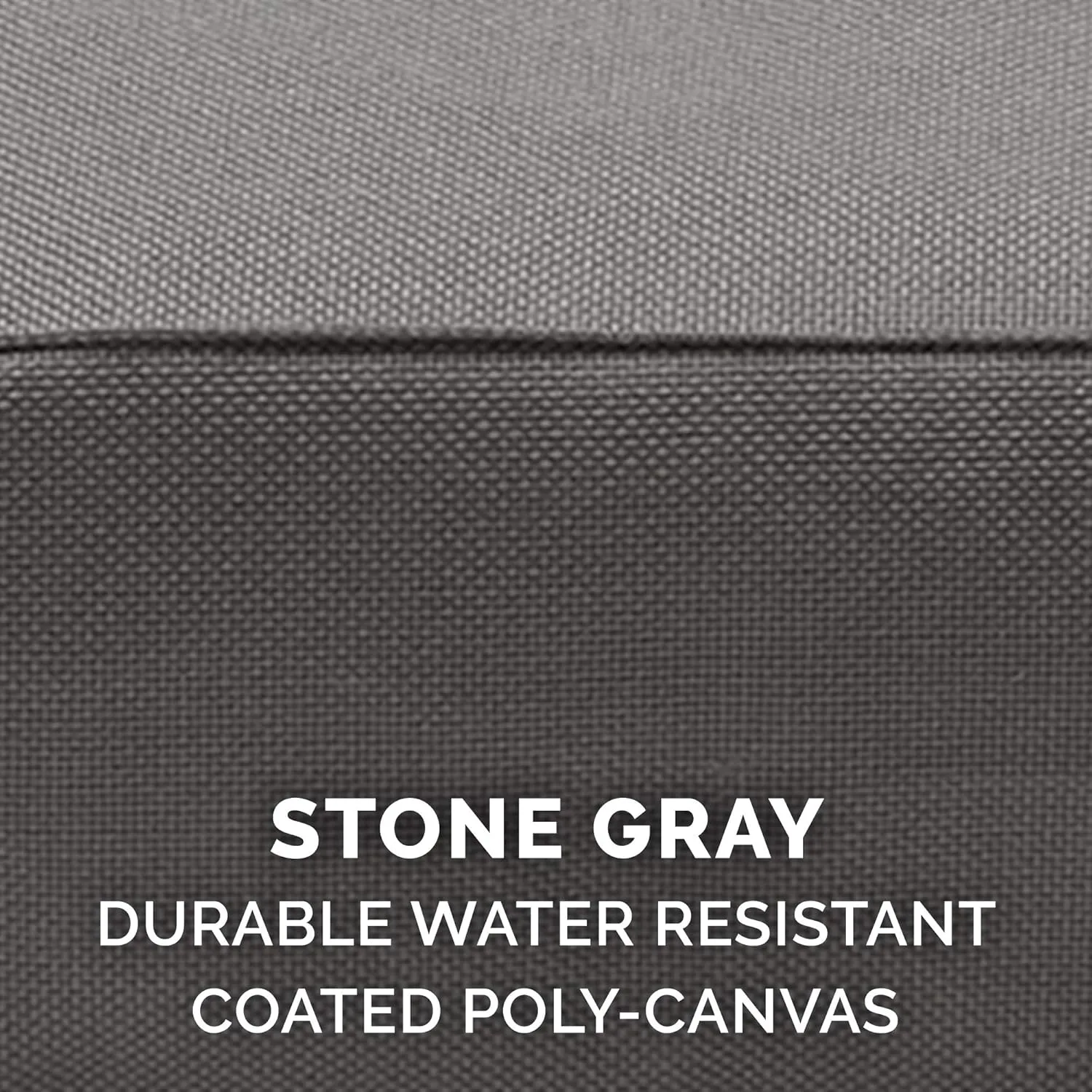 Furhaven Water-Resistant Orthopedic Dog Bed for Medium/Small Dogs w/ Removable Washable Cover, For Dogs Up to 35 lbs - Indoor/Outdoor Logo Print Oxford Polycanvas Mattress - Stone Gray, Medium