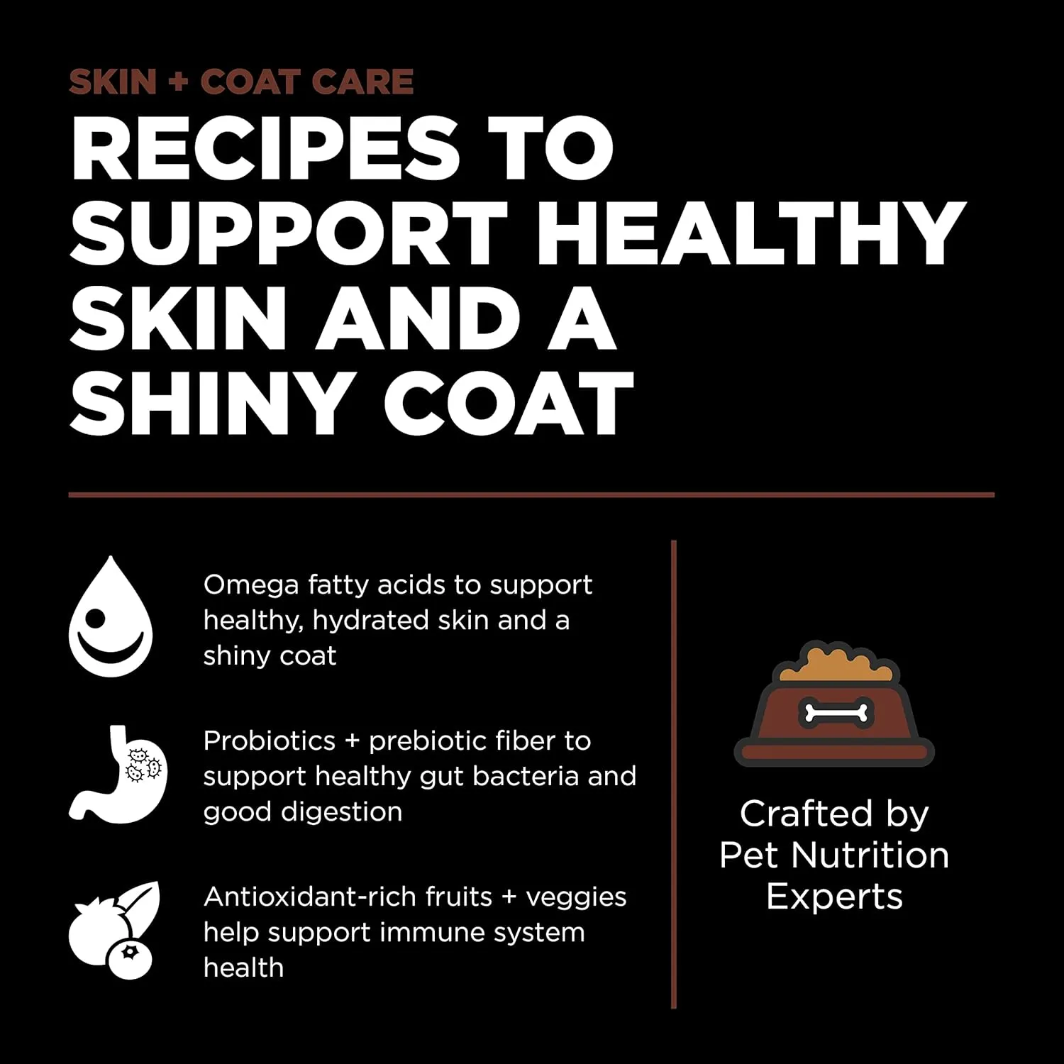 Go! Solutions Skin   Coat Care, Dry Dog Food, Large Breed Puppy Salmon Recipe with Grains, 25 lb Bag