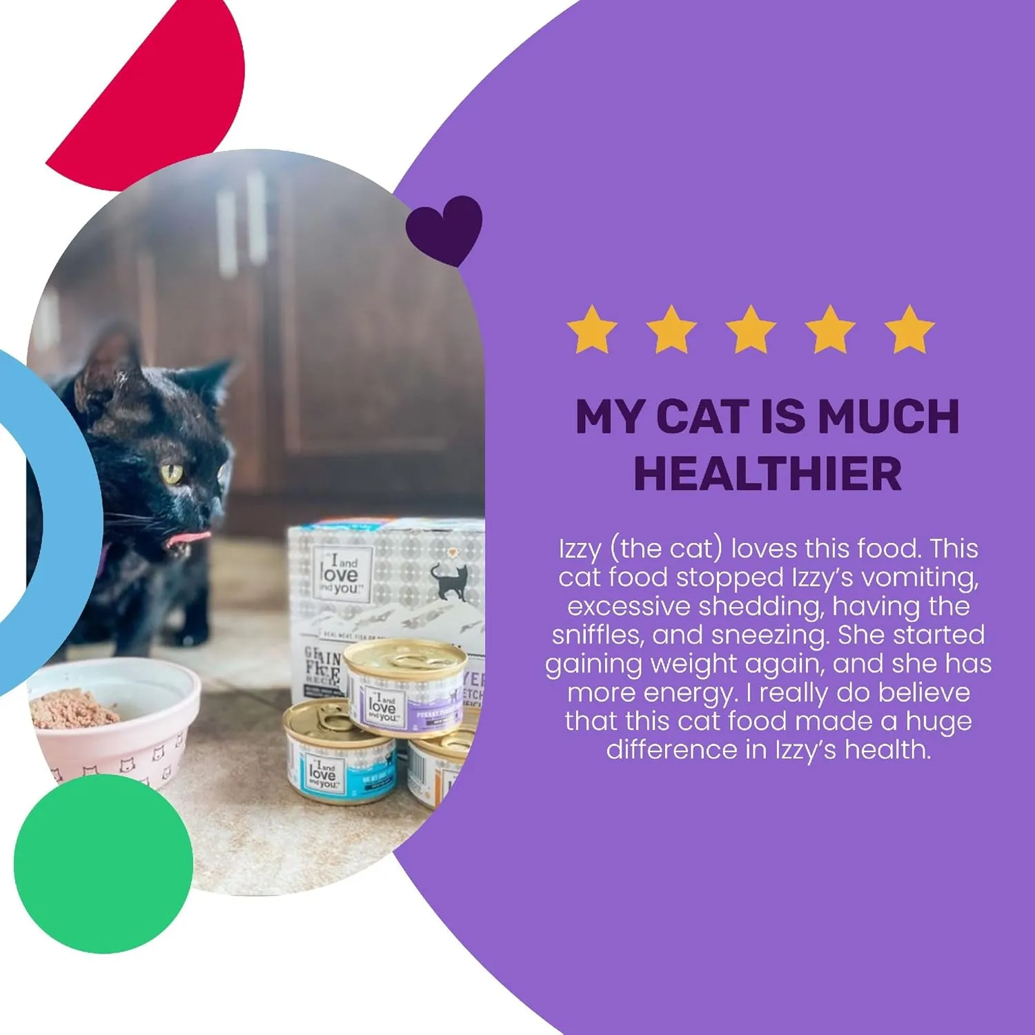 I AND LOVE AND YOU, Cat Food Variety, 3 Ounce, 12 Pack