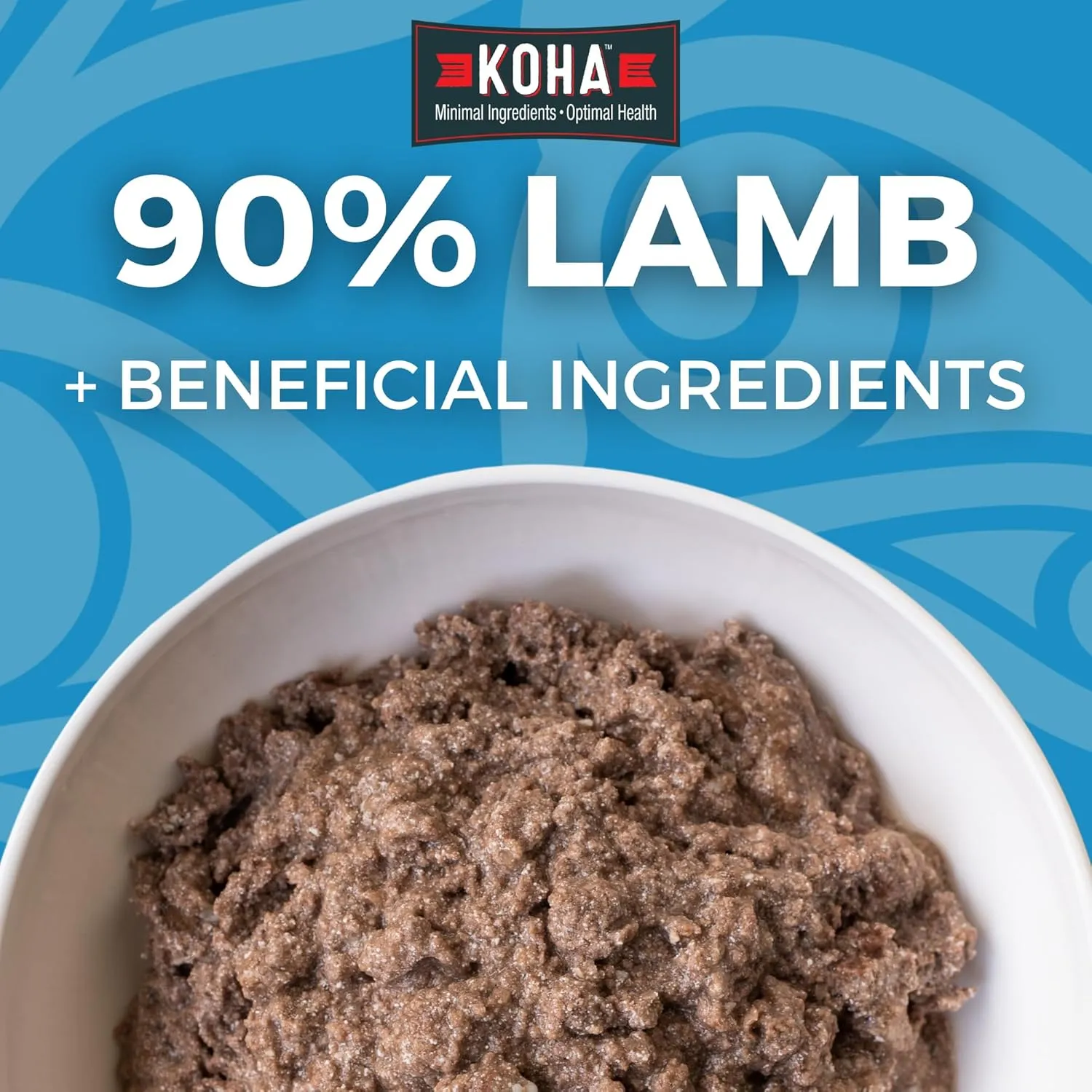KOHA Limited Ingredient Diet Lamb Entre for Dogs - Grain Free Wet Dog Food with No Fillers - Canned Dog Food Sensitive Stomach - 13 oz Pack of 12
