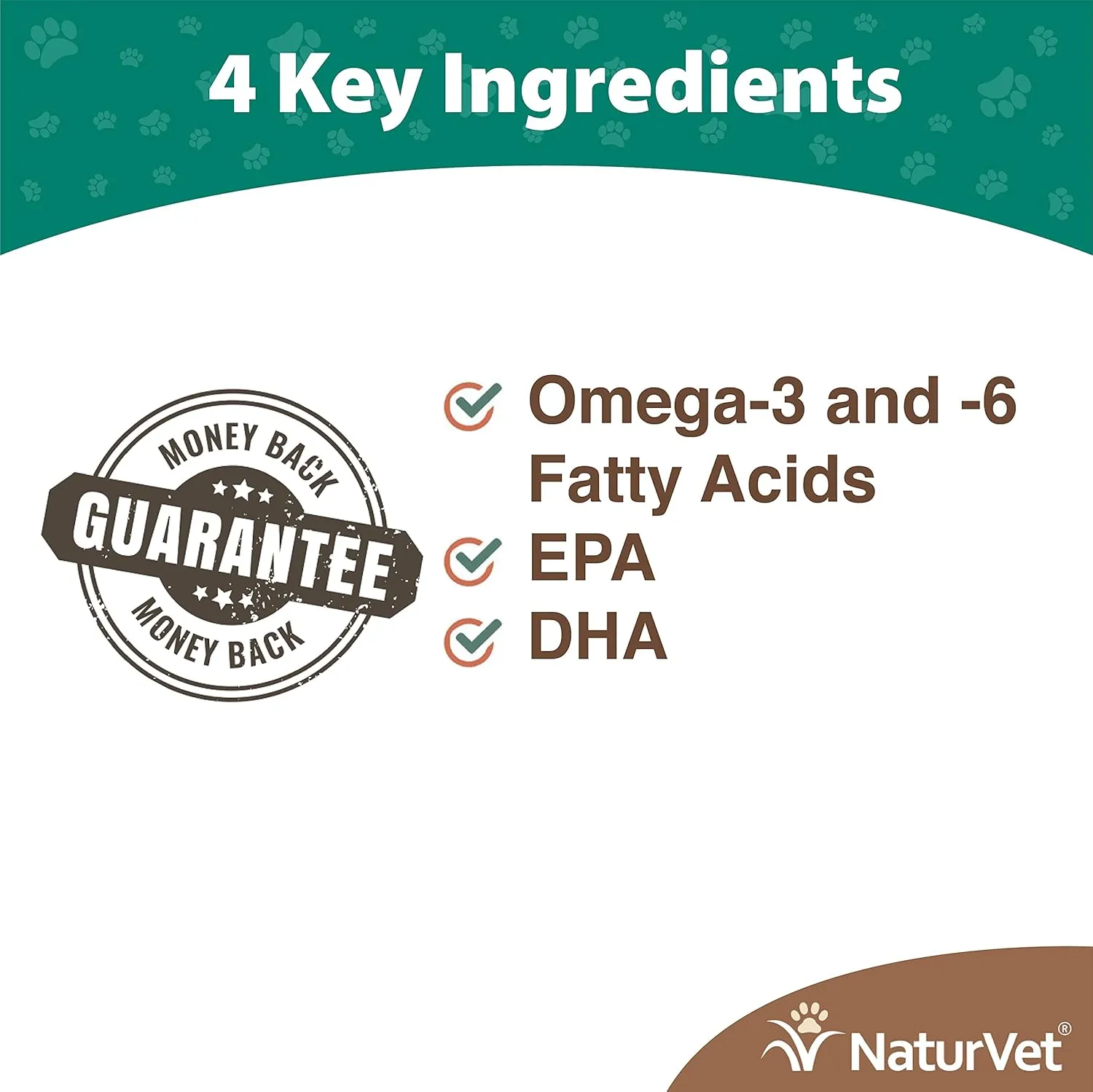NaturVet  Salmon Oil Skin & Coat Plus Omegas | Supports Healthy Skin & Glossy Coat | Natural Source of Omega-3 & 6 Fatty Acids | for Dogs & Cats (17 oz Oil)