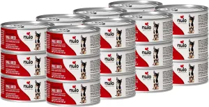 Nulo Freestyle Small Breed Adult Wet Canned Dog Food, Premium All Natural Grain-Free with Omega 3 & 6 for a Healthy Coat and High Animal-Based Protein, Lamb & Sweet Potato, 5.5 oz, 24-Cans