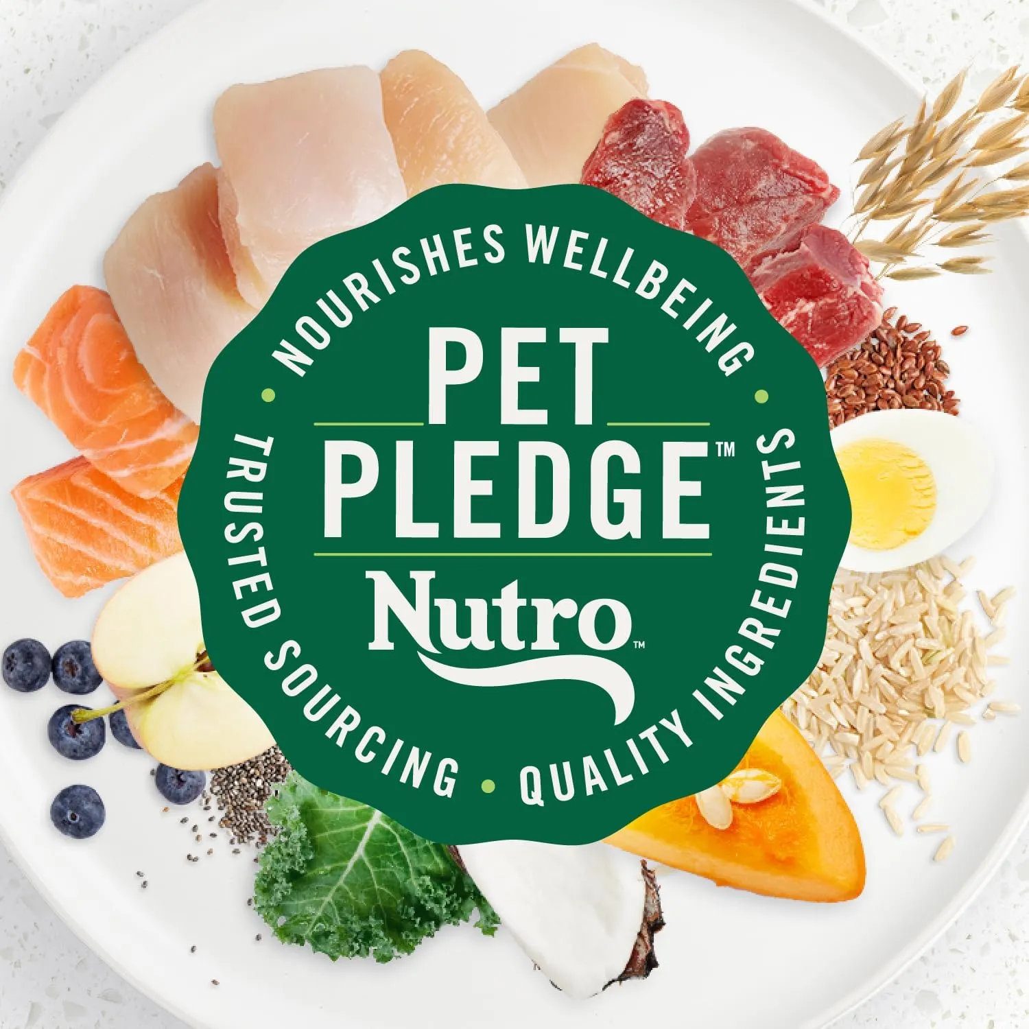 Nutro Ultra Senior Dry Dog Food with a Trio of Proteins from Chicken, Lamb and Salmon, 13 lb. Bag