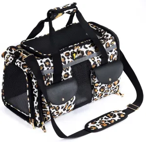 Pet Carrier Cat Carrier for Small Dogs, Dog Carrier, Cat Kennel, Airline Approved Dog Cat Pet Travel Carrier, Soft- Sided Pet Travel Carrier for Cats Dogs, Portable Foldable Pet Bag (Small)