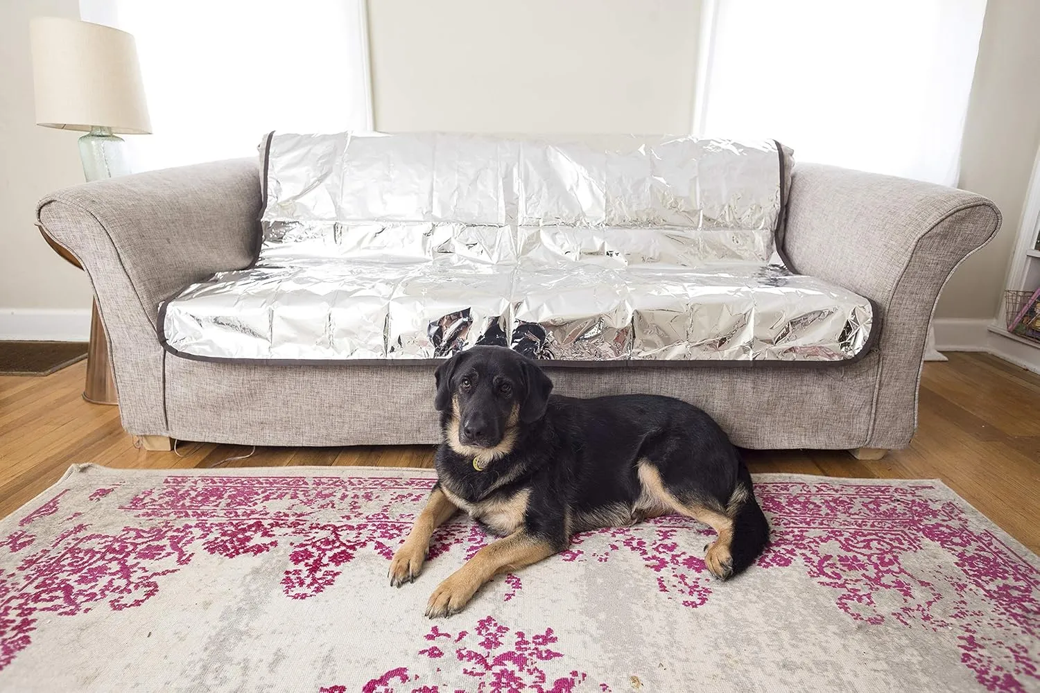 Pet Parents Pain-Free Pet Repeller Cat & Dog Deterrent Mat, Non-Electric Pet Deterrent Mat to Keep Pets Off Furniture, Premium Couch Covers