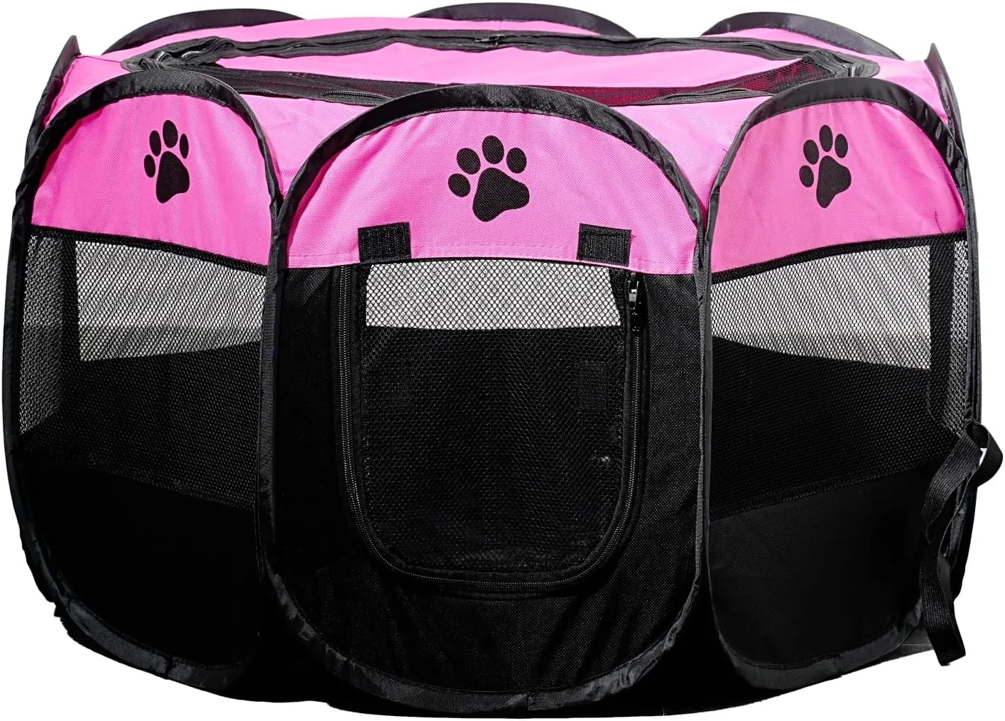 Portable Pet Playpen, Dog Playpen Foldable Pet Exercise Pen Tents Cat House Playground for Puppy Kitten Indoor Outdoor Travel Camping Use