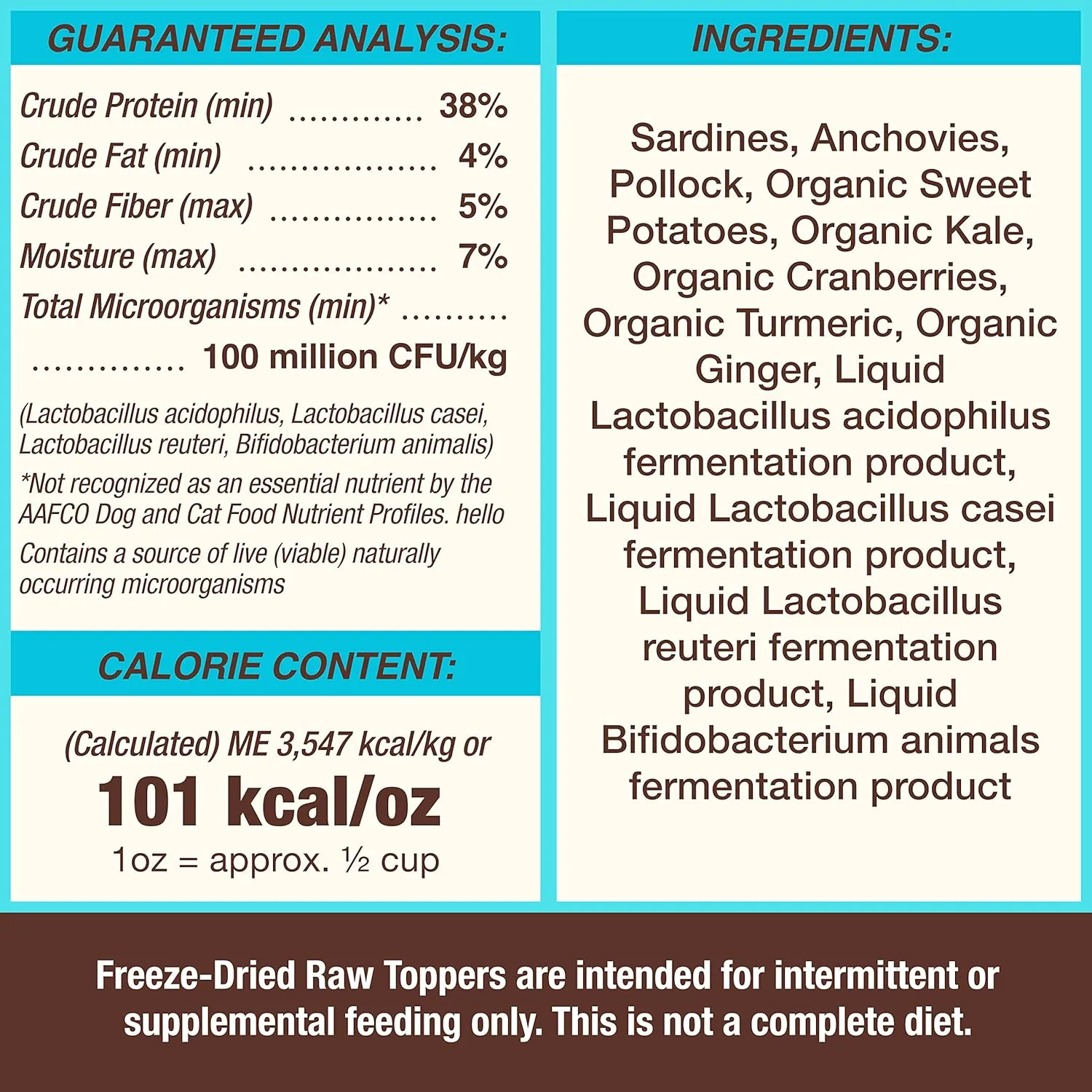 Primal Dog Food Toppers & Cat Food Toppers, Cupboard Cuts, Grain Free Meal Mixers with Probiotics, Raw Freeze Dried Dog Treats & Cat Treats, Great for Training (Fish, 3.5 oz)