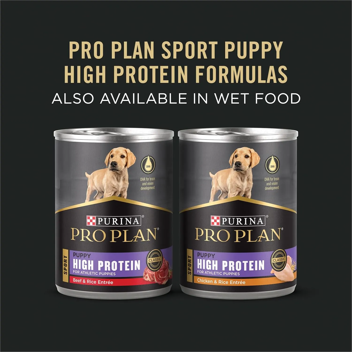 Purina Pro Plan Sport Development 30/20 Chicken and Rice Formula High Protein Dog Food for Puppies - 4 lb. Bag