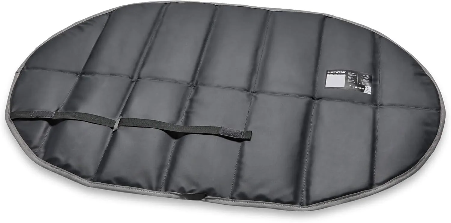 Ruffwear, Highlands Dog Pad, Portable Dog Bed for Outdoor Use, Cloudburst Gray, Medium