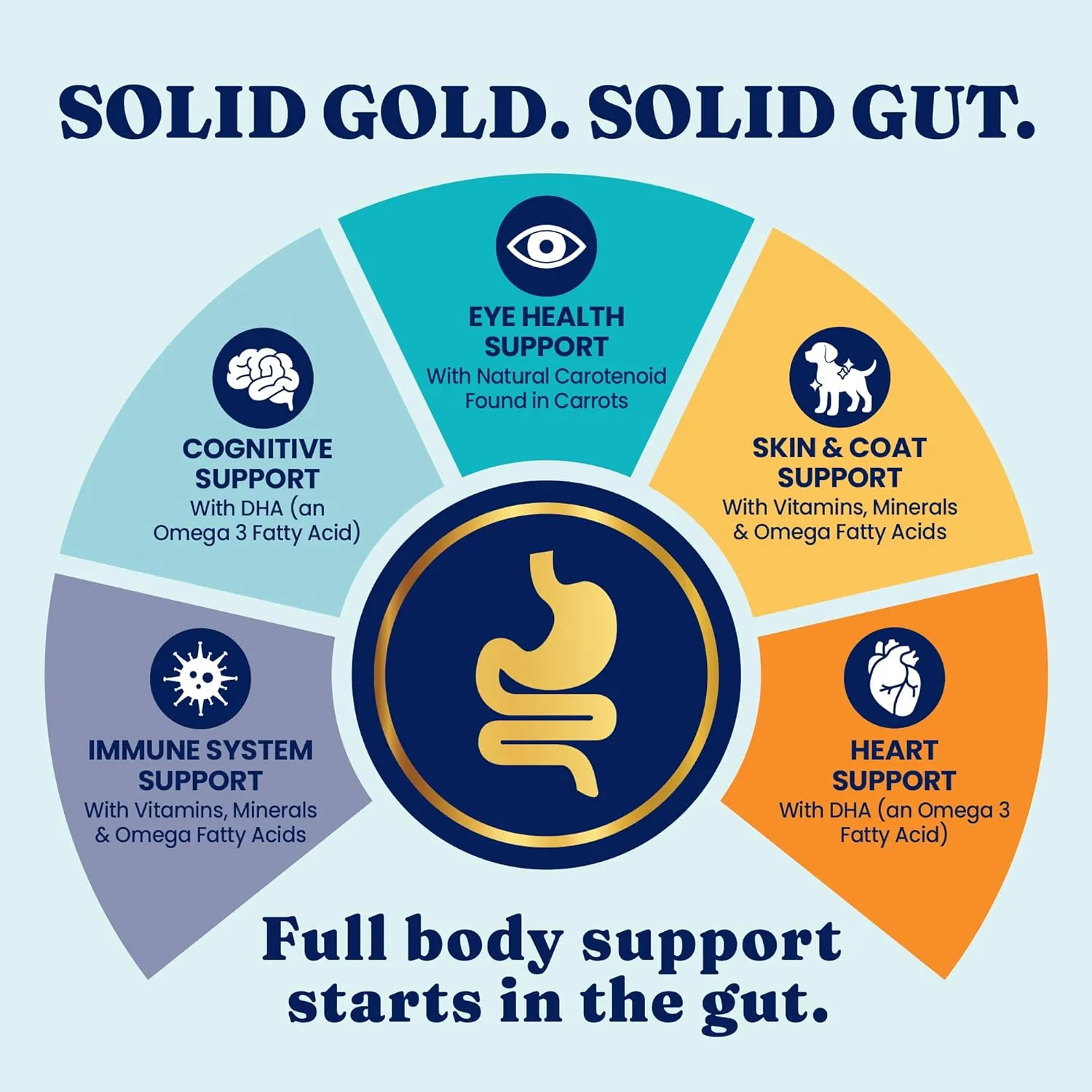 Solid Gold Large Breed Puppy Dog Food Dry Kibble - High Protein Dry Puppy Food for Large Breed Dogs w/Real Bison, Healthy Whole Grain & Probiotics for Gut Health & Digestion - Nutrientboost - 22 LB