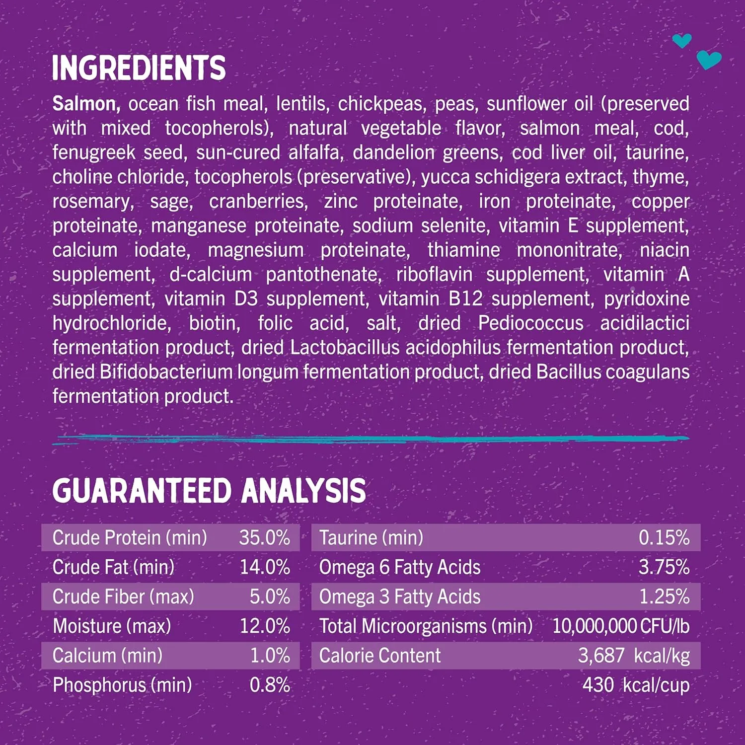 Stella & Chewy's Raw Coated Premium Kibble Cat Food  Grain Free, Protein Rich Meals  Wild Caught Salmon Recipe  2.5 lb. Bag