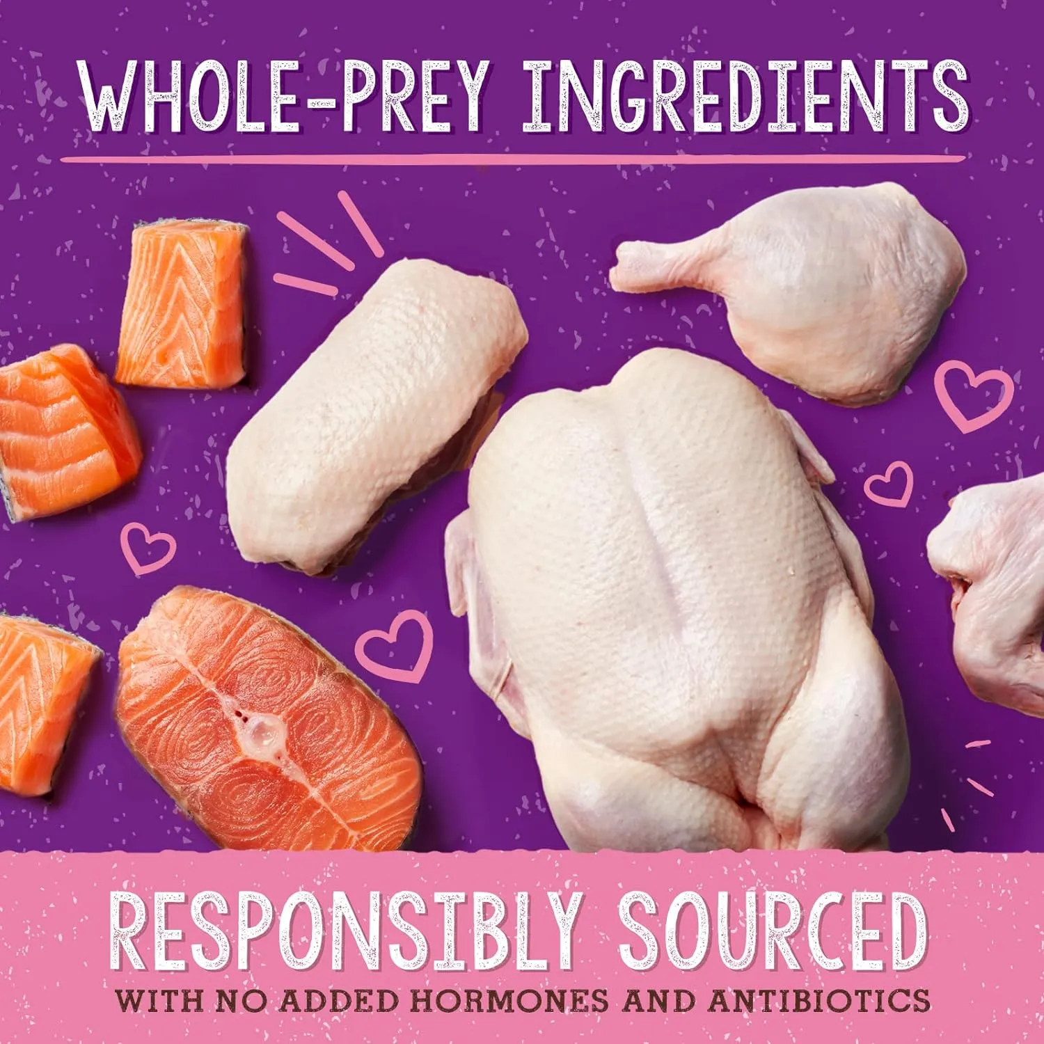 Stella & Chewy's Stella's Solutions Skin & Coat Boost Cage-Free Duck & Wild-Caught Salmon Dinner Morsels Freeze-Dried Raw Cat Food, 7.5 oz.