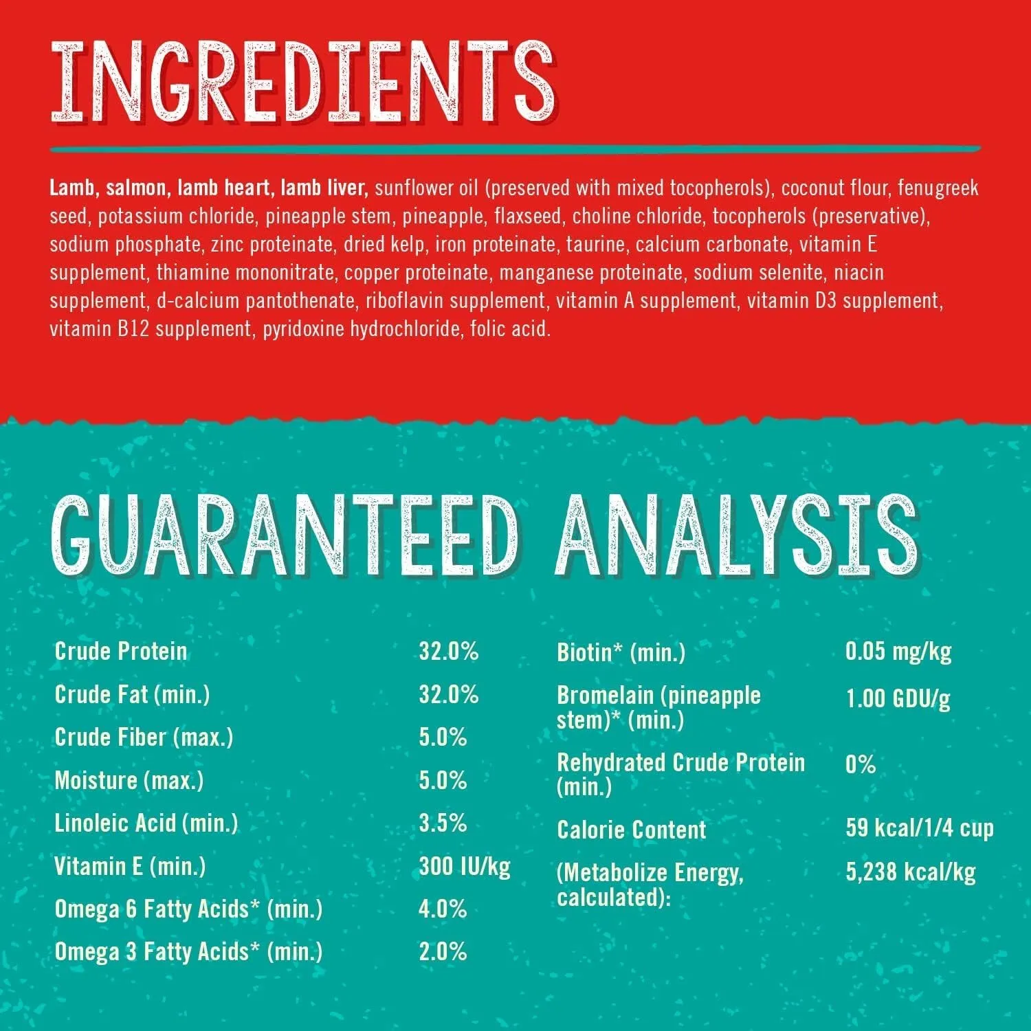 Stella & Chewy's  Stellas Solutions Skin & Coat Boost  Grass-Fed Lamb & Wild-Caught Salmon Dinner Morsels  Freeze-Dried Raw, Protein Rich, Grain Free Dog Food  4.25 oz Bag