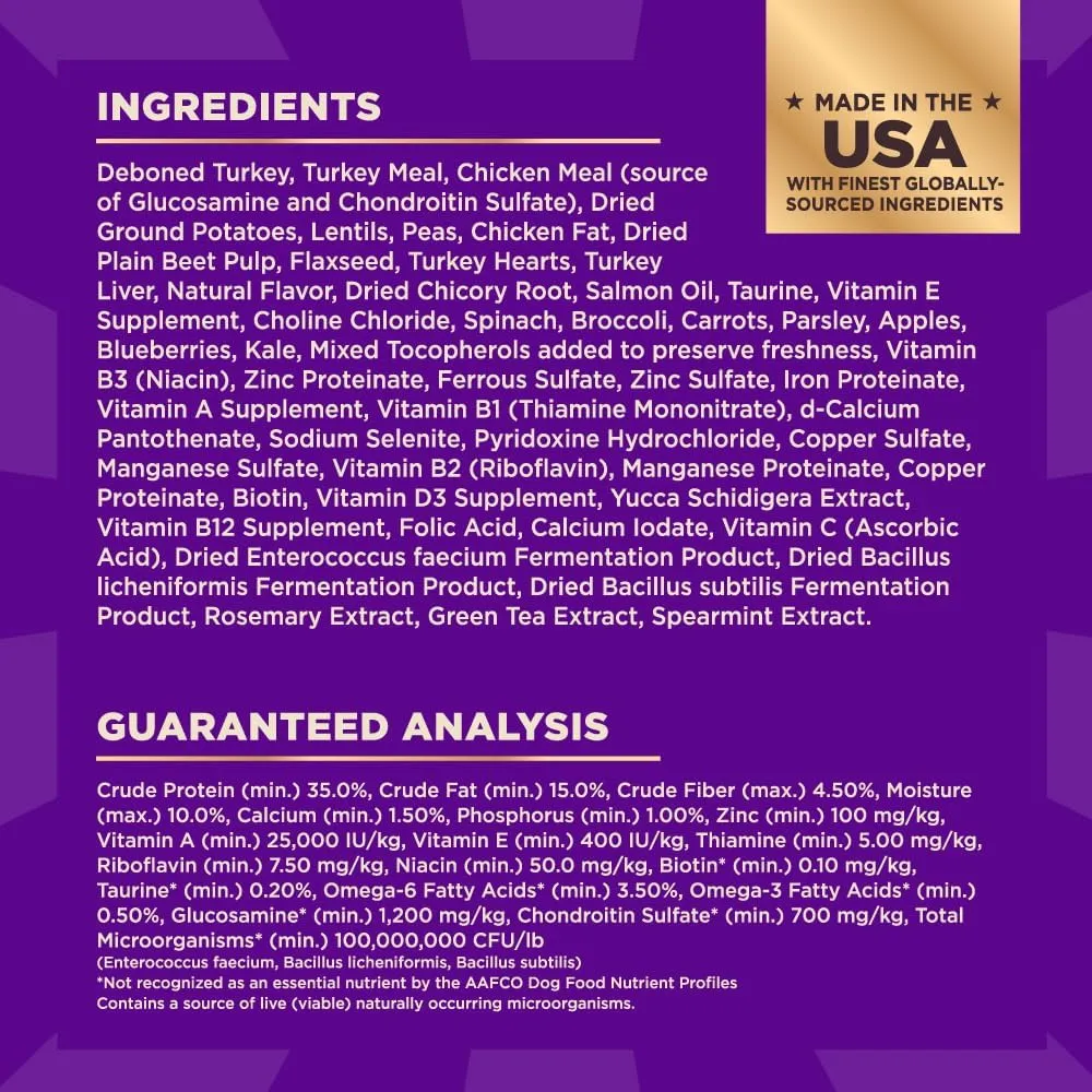 Wellness CORE  (Formerly RawRev) Dry Dog Food with Freeze Dried Pieces, Grain Free, High Protein, Natural, Original Turkey & Chicken Recipe, (10-Pound Bag)