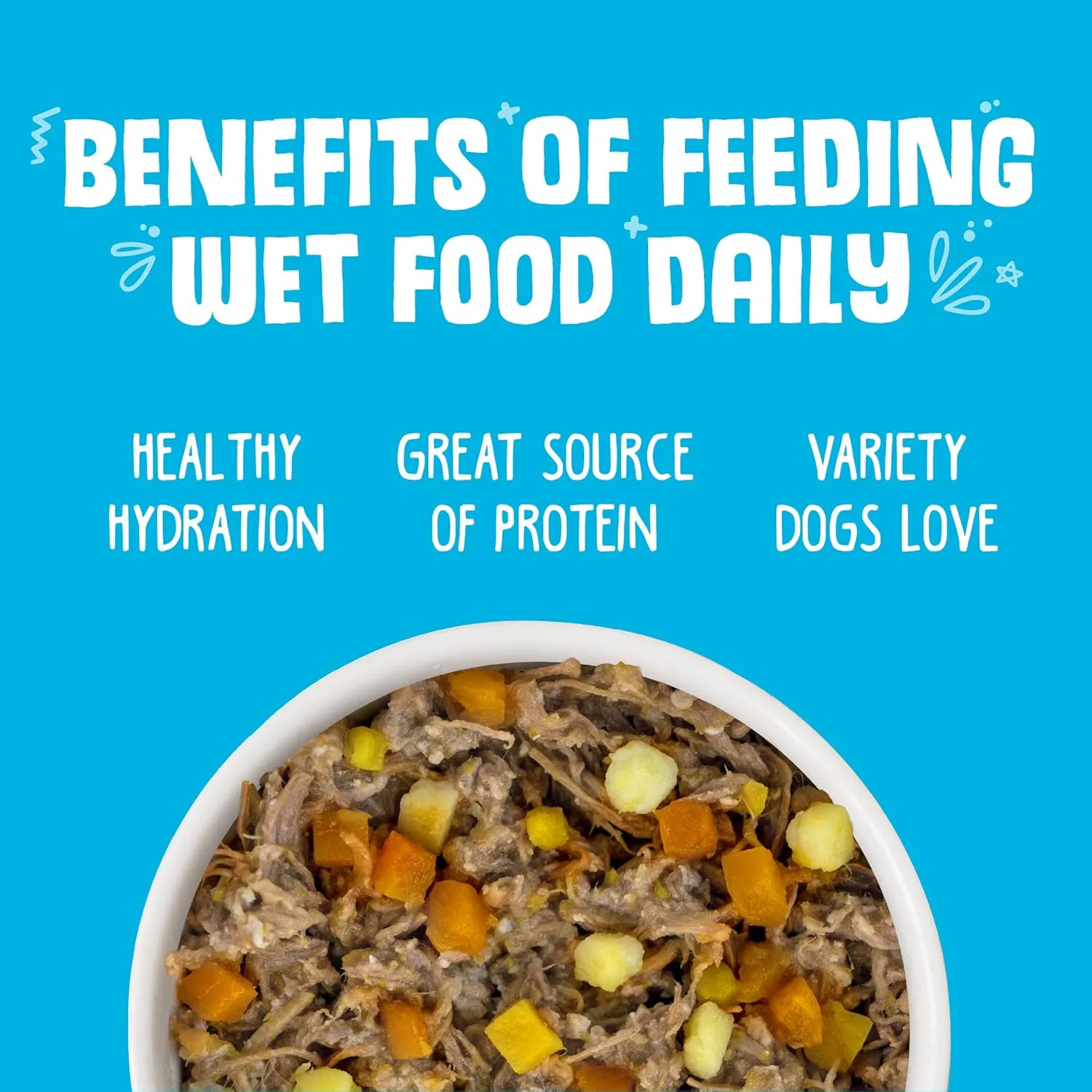 Weruva Classic Dog Food, Variety Pack, Chicken Free, Just 4 Me, Wet Dog Food, 14oz Cans (Pack of 12)