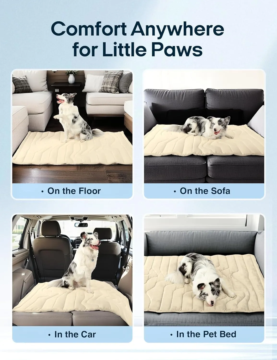 ZonLi Dog Cooling Mat, 36" x 23" Medium, Reversible Cooling Pad for Dogs & Cats (Cool & Warm), Durable & Machine Washable, Pet Mat for Crate, Kennel, Bed, Sofa, Glacier Pink
